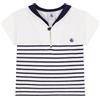 Petit Bateau A0f5e Abbigliamento Giorno Bambino Ragazzo, Marshmallow/Sera, 12 Mesi
