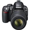 Nikon Reflex D3100 - Nero + Nikon AF-S Nikkor 55-200mm f/4-5.6G ED DX f/4-5.6 - refurbished