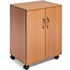 Durable Mobile MOBILETTO Multifunzione 74/53 con Ante Alte FAGGIO, Beige (Beige)