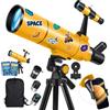 HUGERSTAR Telescopio Astronomico Professionale per Adulti e Bambini 80/500mm