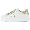 Philippe Model Sneaker Temple Donna Bianco Oro