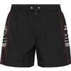 Iceberg Boxer Uomo da Bagno Con Stampa Black