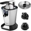 EX4950 Spremiagrumi Elettrico, 600W, Versamento Continuo, Salvagoccia, Doppio Co