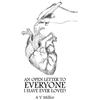 A V Miller An Open Letter to Everyone I Have Ever Loved (Tascabile)
