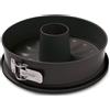 , Tortiera Apribile 2 Fondi Ø 24 Cm, Fondo Salvagoccia, Acciaio Con Rivestimento