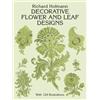 Richard Hofmann Decorative Flower and Leaf Designs (Tascabile)