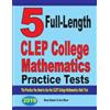Reza Nazari Ava R 5 Full-Length CLEP College Mathematics Practice Te (Tascabile)