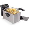 Does not apply Friggitrice in Acciaio Inox Da 3 L 2000W - Tecnologia a Zona Fredda per Olio Più