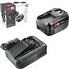 Batteria E Caricabatteria Rapido Starter Set 18V (1 Batteria Al Litio Da 4,0 Ah;