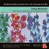 Ludwig van Beethoven Beethoven: Piano Concerto Nos. 5 & Concertio in E Flat (CD)