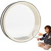Vitsrisea Drum Sound Sea - Drum A Doppia Faccia, Percussione Del Suono Della Pioggia | Strumento Del Suono Di Meditazione Con Guscio Di Legno Duro, Batteria Di Simulazione Delle Onde Per Rilassamento, Gua