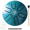 Generic Tamburo a lingua in acciaio, set di percussioni a mano, con mazzuole, toni armoniosi, kit di batteria a percussione a pioggia, strumento musicale creativo per principianti di educazione musicale