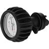 POENVFPO Barometro Singolo per Gommone, Manometro in PVC da 30 PSI, Accessori per Kayak per Progetti All'aperto, Sci Nautico, Surf, ECC.