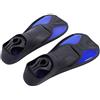 Chiyyak Pinne per Piede da Nuoto con Tacco Aperto Regolabili Blu Comoda Pinna per Snorkeling per Immersione per Uomo Donna Taglie Multiple Materiale Siliconico S, M, L, XL (XL)