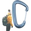 LearnLyrics Moschettone in alluminio, Moschettone a bloccaggio,Moschettoni da viaggio | Moschettoni multifunzionali a forma di D, Clip da trekking per alpinismo, campeggio ed escursionismo