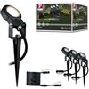 Paulmann 93689 Plug & Shine lampada per esterni LED Sting incl. 3 picchetti da giardino da 6 Watt dimmerabile antracite apparecchio da giardino alluminio ambiente esterno 3000 K