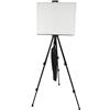 WELL HOME MOBILIARIO & DECORACIÓN Cavalletto pieghevole in metallo con borsa per il trasporto Altezza massima 162 cm