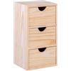 Aranaz Miniblock 3 cassetti in legno di pino