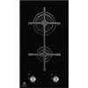 Electrolux PRONTA CONSEGNA - SPEDIZIONE IMMEDIATA Electrolux EGC3322NVK Piano Cottura da Incasso a Gas 30 cm Domino 2 Fuochi Vetroceramica Nero Griglie in ghisa