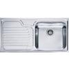 Franke Lavello da Incasso 1 Vasca + Gocciolatoio a Sinistra Inox Franke GAX 611 85840807 101.0017.508