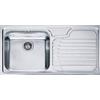 Franke Lavello da Incasso 1 Vasca + Gocciolatoio a Destra Inox Franke GAX 611 2 85840802 101.0017.509