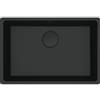 Franke Lavello da Incasso Fragranite Monovasca Sottotop 653 x 433 mm Vasca 62 x 40 cm Maris Black Matt Nero Opaco Franke MRG 110-62 125.0686.723