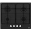 Franke Piano Cottura da Incasso 60 cm 4 Fuochi Gas Griglie Smaltate Nero Smart 600 Franke FHSM 604 4G ON E - 106.0670.100