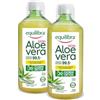 Equilibra Integratori Alimentari, Aloe Vera Extra 99,5%, Integratore Aloe Vera da Bere Puro o Diluito, Aloin Free, Detox, Pura Polpa, Senza Aggiunta di Acqua, Prodotto Vegano, 3 Pezzi da 1 Litro