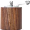 Generic Macinapepe a manovella in legno, set di macinino portatile, con macina regolabile, perfetto sesamo, cumino, chicchi di caffè, grani di pepe e utensili da cucina migliorati per macinare i gadget