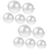 PHENOFICE Stampi per Dolci Antiaderenti 5 Paia in Lega di Alluminio Facili da Pulire Forma Mezza Sfera per Baking Fai da Te in Cucina