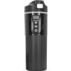 Dpofirs Bollitore Elettrico per Auto, Tazza Riscaldante in Acciaio Inossidabile da 500 Ml, Tazza Elettrica da Viaggio, Caldaia Portatile, Display Intelligente della Temperatura, Tazza