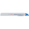 Bosch PRO Medium-Thick Metal S1137BEF - 25 lame precise per sega a sciabola (per tubi e profili in metallo, metalli non ferrosi, lunghezza 225 mm, accessori professionali)