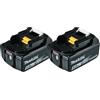 MAKITA Twinpack Batterie LXT® 18V 5,0Ah Li-ion (2x)