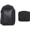 Wandrd Zaino da viaggio Transit Pacchetto Essential+ nero 45L"