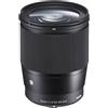 Sigma AF 16 mm f/1,4 DC DN Contemporary Sony attacco E"