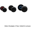 Sennheiser Adattatore auricolare in silicone M=nero 5 paia di adattatori auricolari in silicone M"