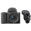 Sony Videocamera Vlog Alpha ZV-E10 II + SEL 16-50 mm PZ OSS II + microfono ECM-M1 "