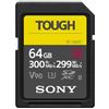 Sony Difficile SDXC Classe 10, UHS-II, U3, V90, 300 MB/s 64 GB"