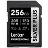 Lexar SD Silver Plus UHS-1 V30 R205/W150MB/s 256 GB"