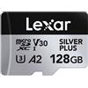 Lexar microSDXC Silver Plus UHS-1 V30 R205/W100MB/s 128 GB"