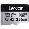 Lexar microSDXC Silver Plus UHS-1 V30 R205/W100MB/s 256 GB"