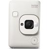 Fujifilm Fotocamera istantanea Instax Mini LiPlay, con cavo micro USB bianco nebbioso "