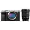 Sony Corpo Alpha 7C II (ILCE-7CM2) + SEL 24-105 mm f/4.0 G OSS argento"
