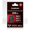 Voigtländer Prof. SDXC ad alta velocità, UHS-II, Cl10, U3, V90 (280/250 MB/s) 256 GB"