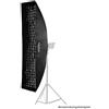 Godox Softbox Rettangolare 40x180cm Con Griglia A Nido D’Ape – Attacco Bowens, Doppio Diffusore E Borsa - 2