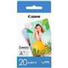 Canon ZP-2030 Carta di zinco 20 fogli"