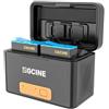 ZGCINE Caricabatterie GoPro con batteria 2X 901 (PS-G10-Mini-K2) "