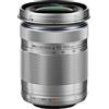 OM SYSTEM M.Zuiko ED 40-150 mm f/4.0-5.6 R Micro Quattro Terzi argento"