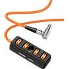 ZGCINE Adattatore splitter porta Lemo da 2 pin maschio a 4 D-TAP (LM-P4) "