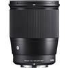 Sigma AF 16mm f/1.4 DC DN Contemporary - Merce restituita - Fujifilm X"